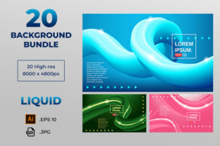 Abstract Fluid Color Covers: Creative Templates for Dynamic Design