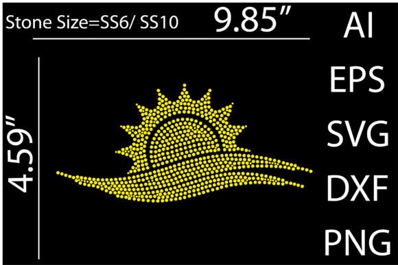 Brilliant Sun Rhinestone Templates for Creative Projects