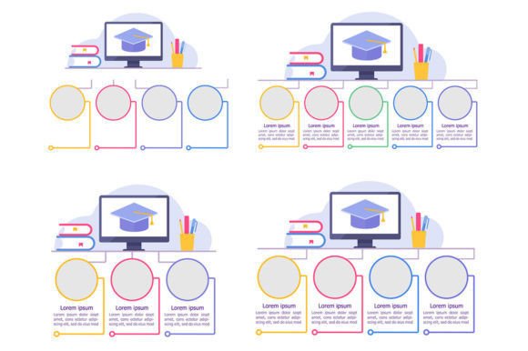 Distance Learning Infographic Templates: Your Visual Toolkit