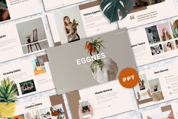 Eggnes Clean PowerPoint Templates: A Designer's Go-To for Modern Presentations
