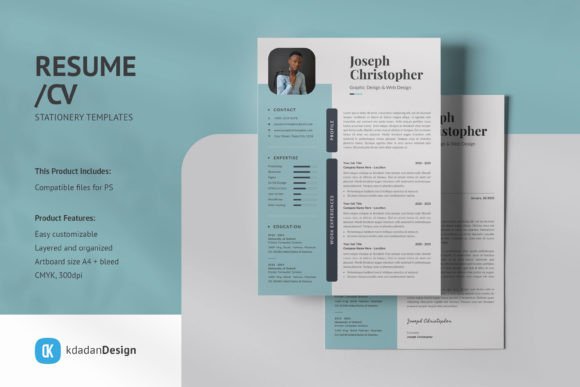 Elevate Your Job Search with Resume/CV PSD Design Templates Vol 179