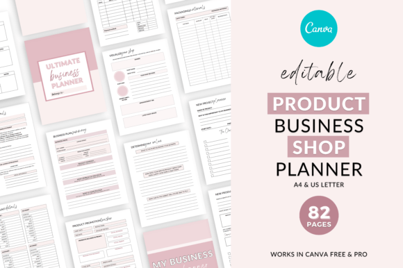 Master Your Business with Canva Planner Templates