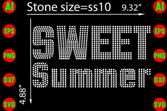 Sweet Summer Rhinestone Templates: A Guide for Creators