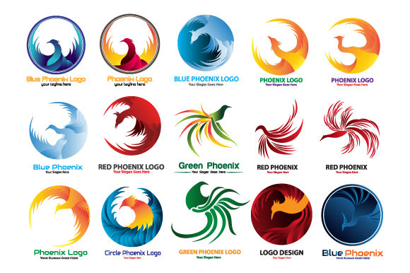 Vector Phoenix Logo Design Templates: Ignite Your Brand
